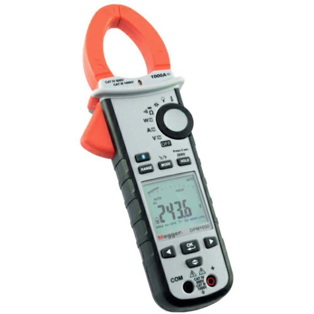 Image of Megger DPM1000 Clamp meter CAT III 1000 V CAT IV 600 V