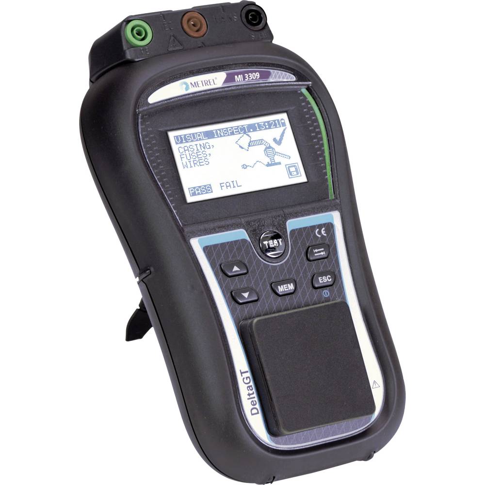 Image of Metrel MI 3309 BT VDE tester Calibrated to (ISO standards) VDE standard 0701-0702 0404