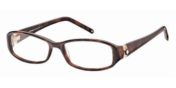 Image of Montblanc MB0343 052 54 Lunettes De Vue Femme Tortoiseshell (Seulement Monture) FR