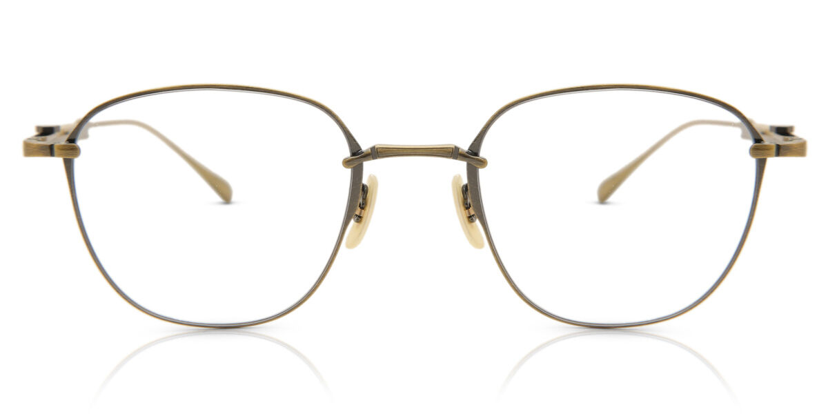 Image of Mr Leight Griffith Antique Prata Dourados Óculos de Grau Dourados Masculino BRLPT