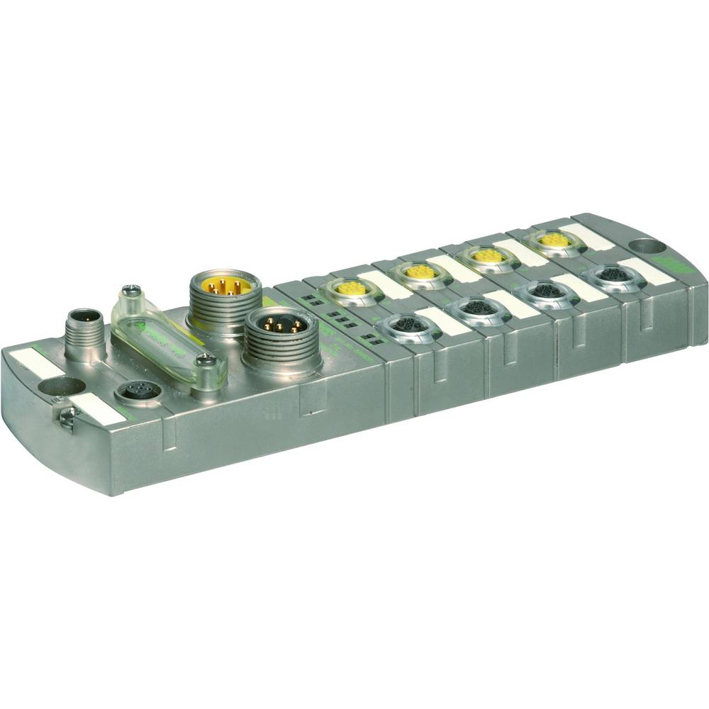 Image of Murrelektronik 55291 Sensor & actuator box (active) M12 splitter + steel thread 1 pc(s)