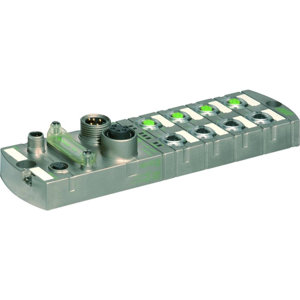 Image of Murrelektronik 55293 Sensor & actuator box (active) M12 splitter + steel thread 1 pc(s)