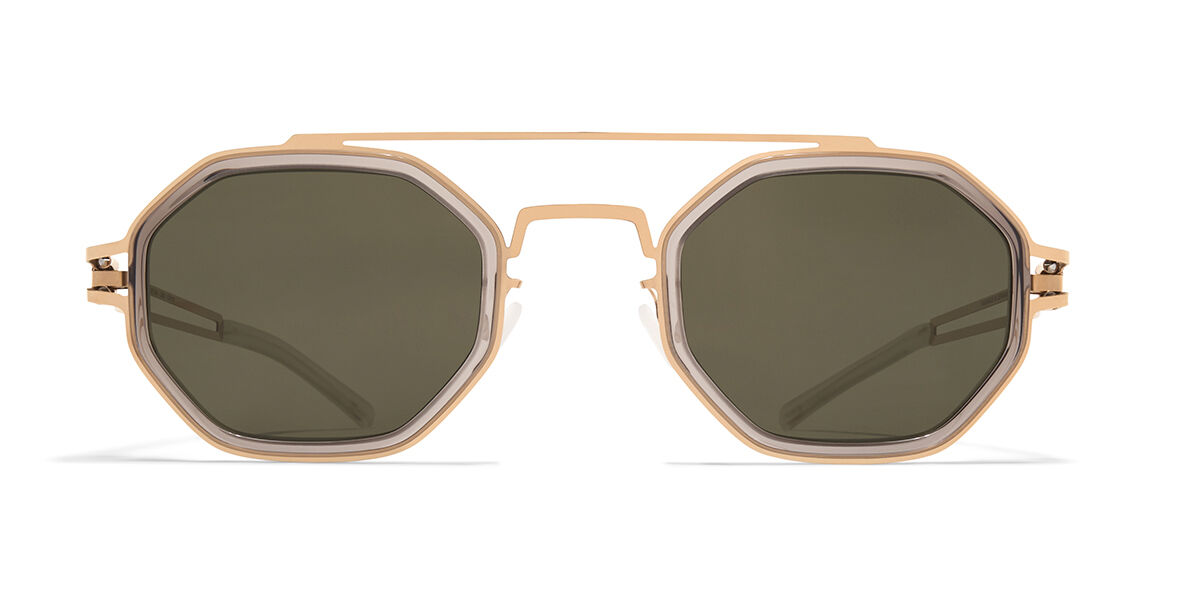 Image of Mykita Arturo 653 50 Lunettes De Soleil Homme Dorées FR