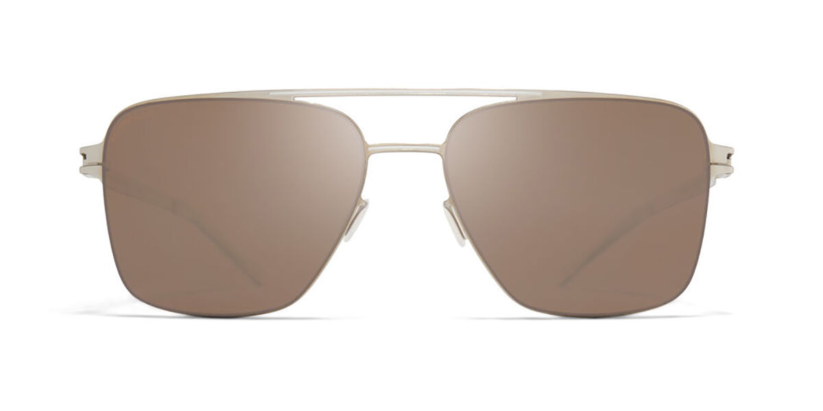 Image of Mykita Bernie Polarized 459 Óculos de Sol Masculino Prata BRLPT