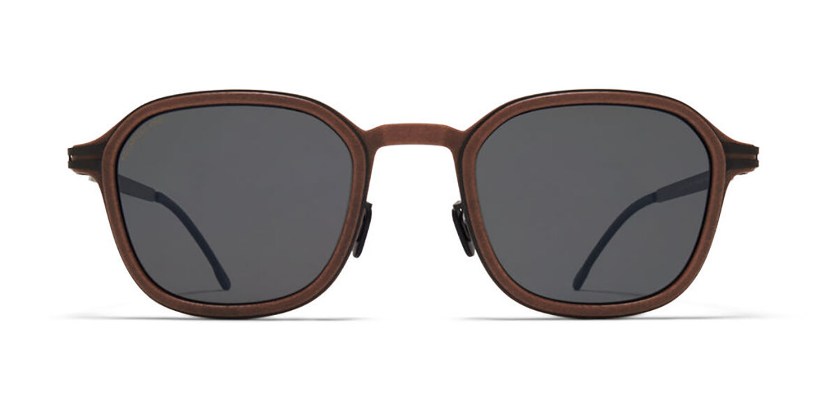 Image of Mykita Fir/S Polarized 565 Óculos de Sol Marrons Masculino BRLPT