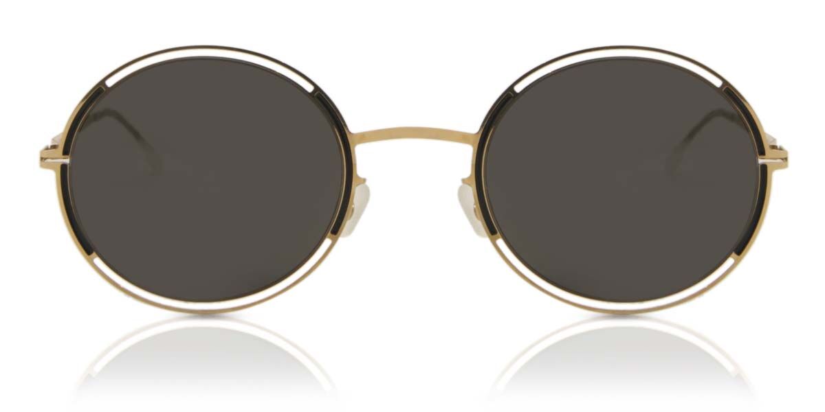 Image of Mykita Giselle 167 Óculos de Sol Dourados Masculino BRLPT