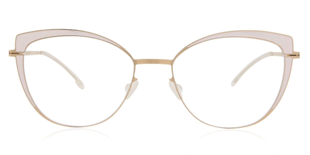 Image of Mykita Kelsey 283 51 Lunettes De Vue Femme Dorées (Seulement Monture) FR