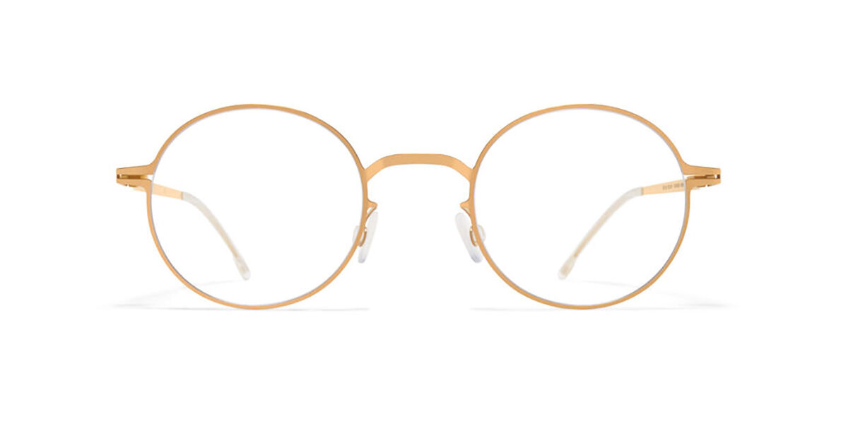 Image of Mykita Knut 013 41 Lunettes De Vue Homme Dorées (Seulement Monture) FR