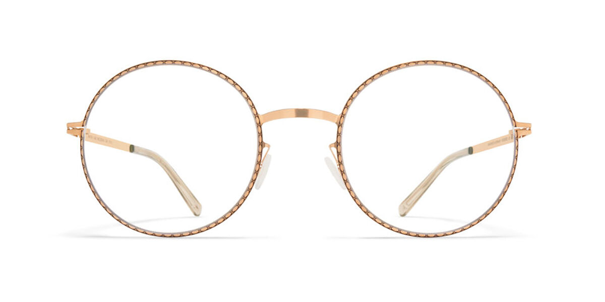 Image of Mykita Lale 342 Óculos de Grau Dourados Feminino PRT