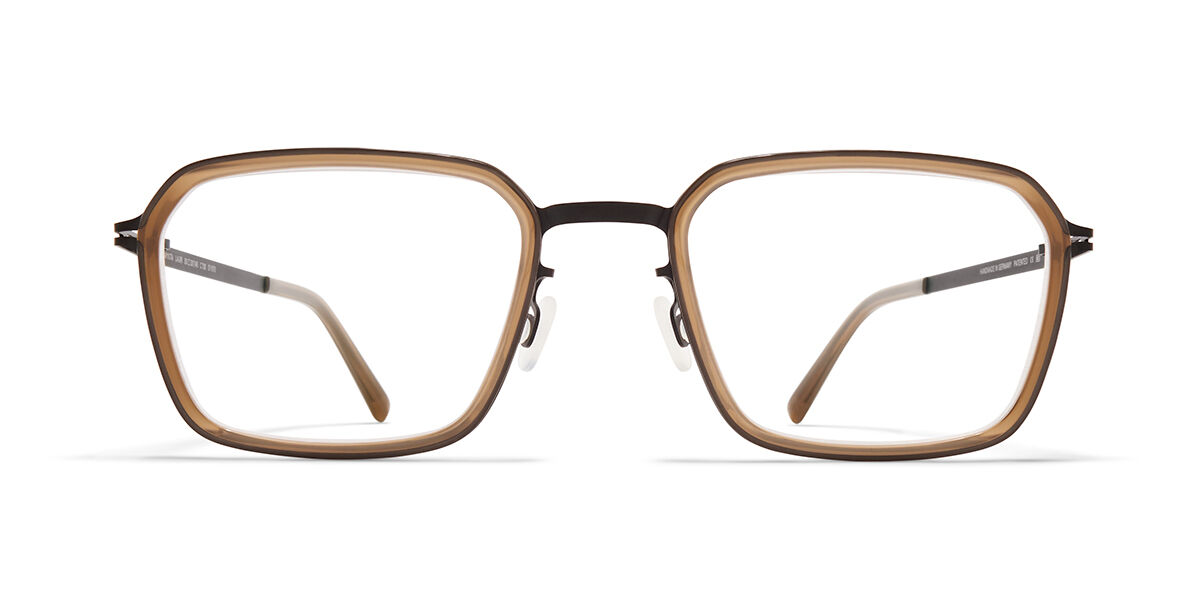 Image of Mykita Lauri 726 Óculos de Grau Marrons Masculino PRT