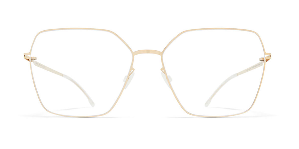 Image of Mykita Liva 291 Óculos de Grau Dourados Masculino PRT