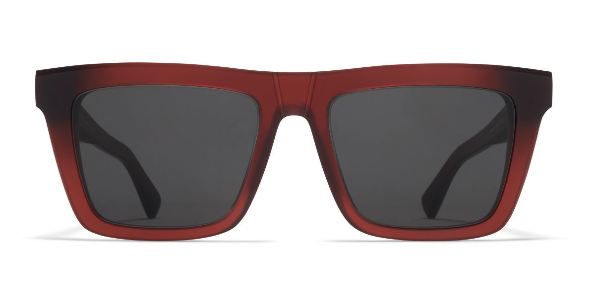 Image of Mykita Lome 803 54 Lunettes De Soleil Homme Rouges FR