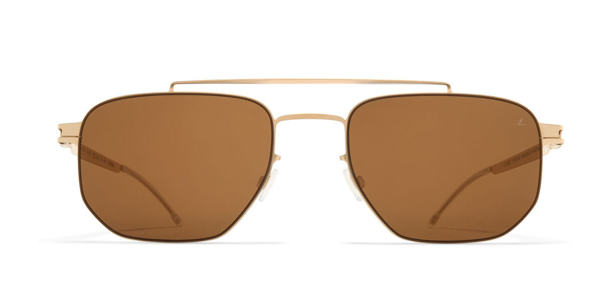 Image of Mykita ML05 332 53 Lunettes De Soleil Homme Dorées FR