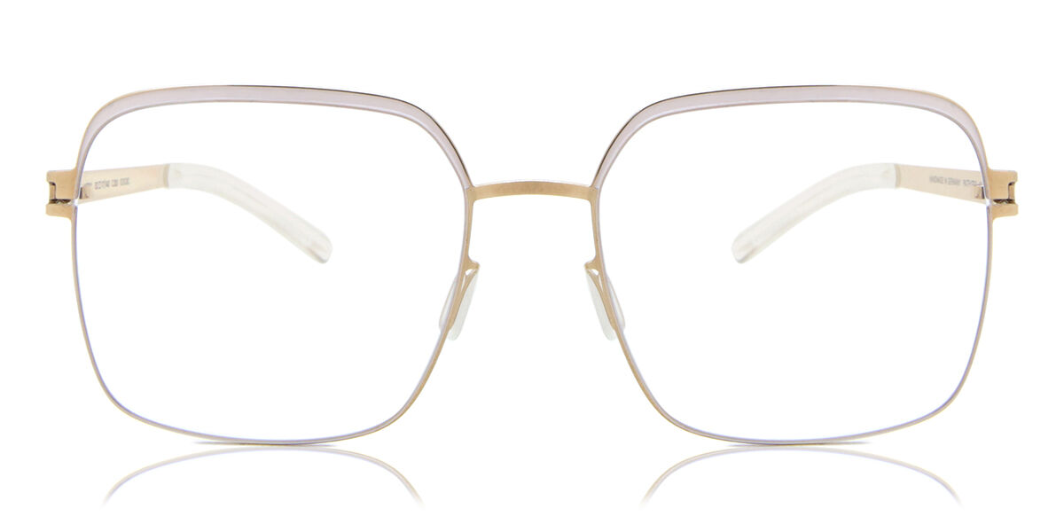 Image of Mykita Meryl 283 Óculos de Grau Dourados Masculino PRT