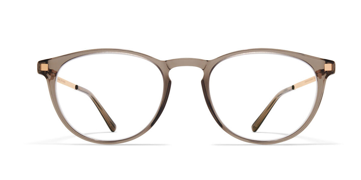 Image of Mykita Nukka Asian Fit 778 49 Guldiga Glasögon (Endast Båge) Män SEK