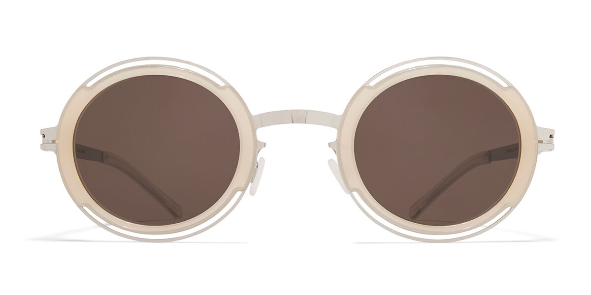 Image of Mykita Pearl 918 Óculos de Sol Feminino Prata BRLPT