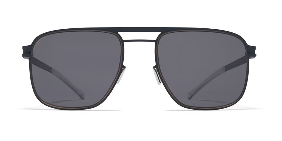 Image of Mykita Perry Polarized 510 60 Lunettes De Soleil Homme Bleues FR