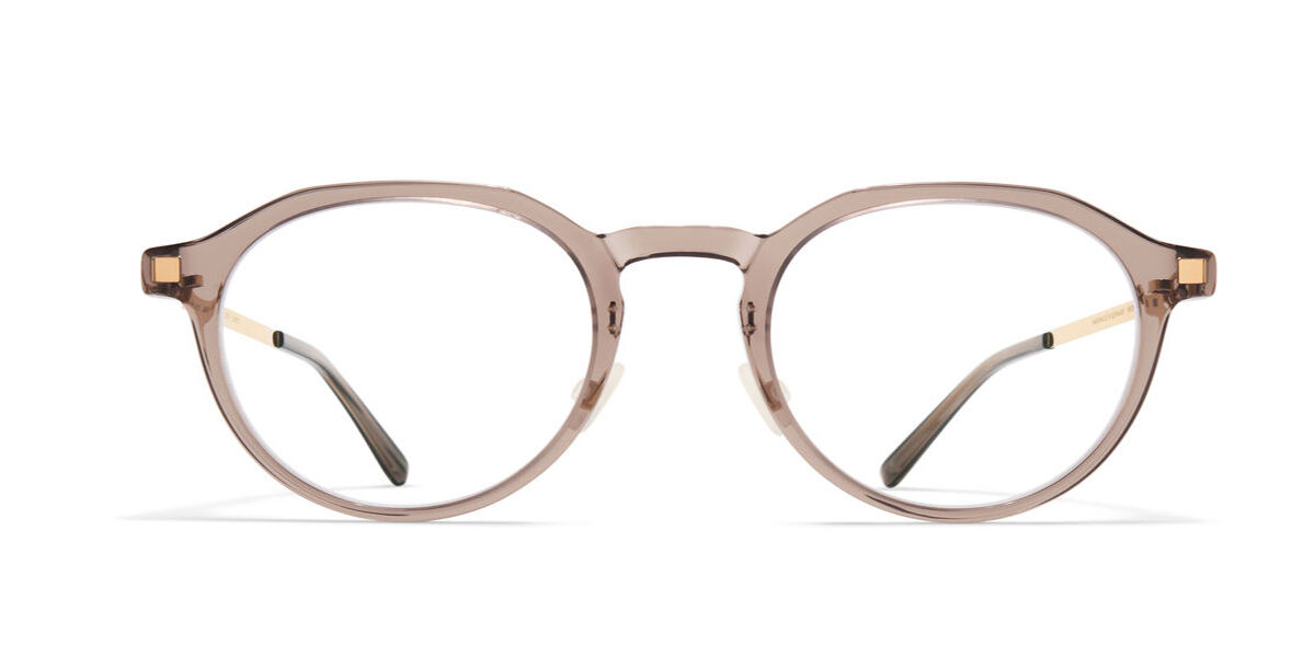 Image of Mykita Saga Ajuste Asiático 778 Gafas Recetadas para Mujer Dorados ESP