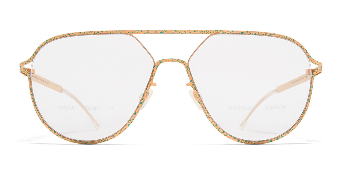 Image of Mykita Studio 142 648 57 Lunettes De Soleil Homme Dorées FR