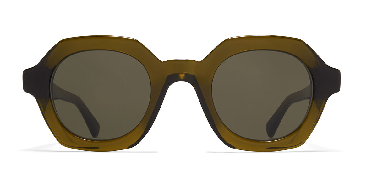 Image of Mykita Teshi 775 Óculos de Sol Feminino Verdes BRLPT