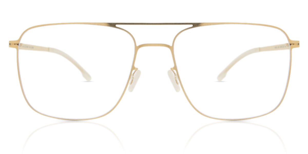 Image of Mykita Tobi 013 52 Lunettes De Vue Homme Dorées (Seulement Monture) FR