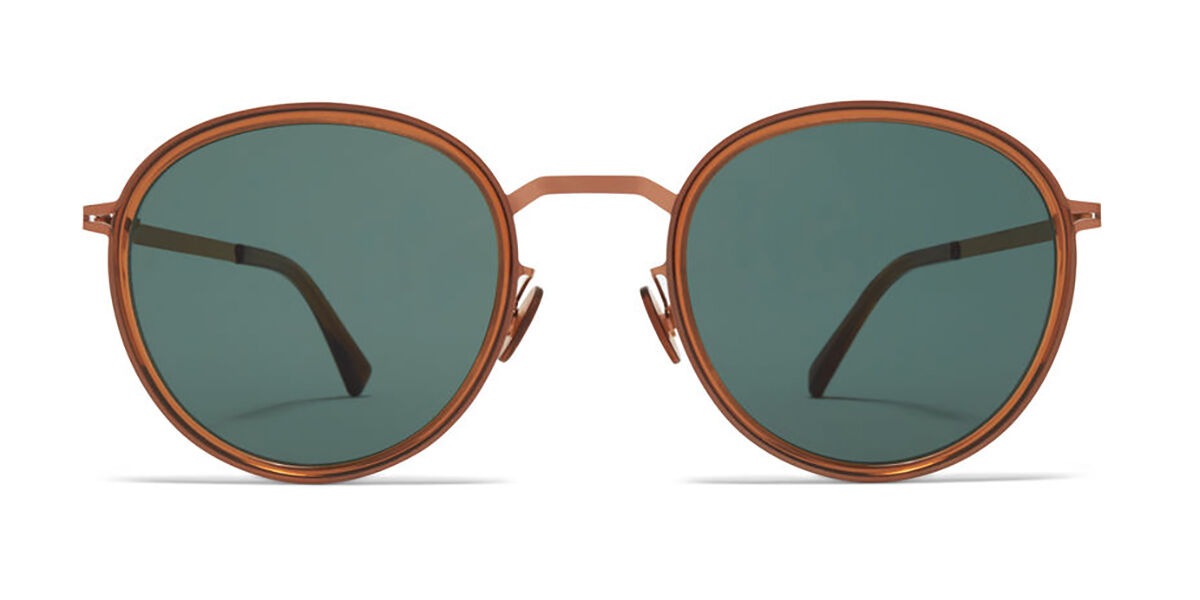 Image of Mykita Tuva/S 830 48 Lunettes De Soleil Femme Marrons FR