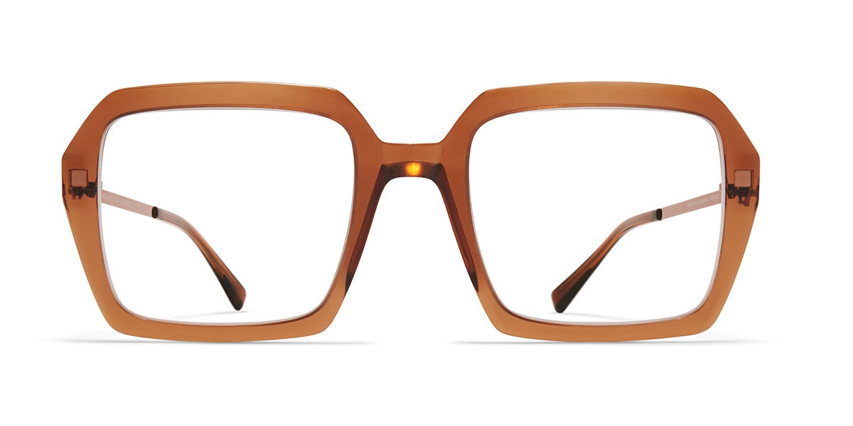 Image of Mykita Vanilla 826 Óculos de Grau Marrons Masculino PRT