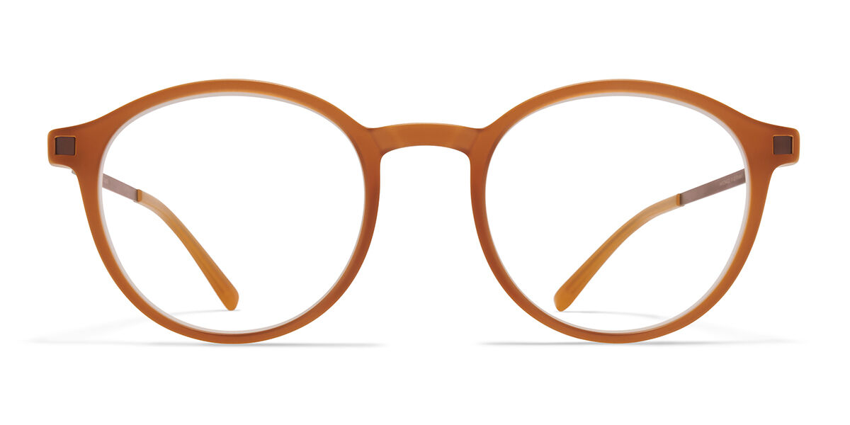 Image of Mykita Yaska 809 49 Lunettes De Vue Homme Marrons (Seulement Monture) FR