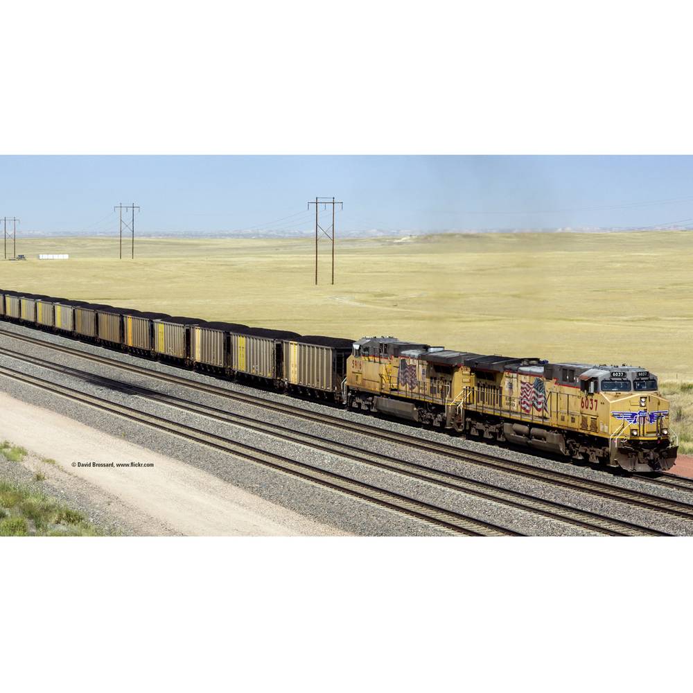 Image of MÃ¤rklin 45665 H0 12-piece set US Hopper Car of Union Pacific Railroad
