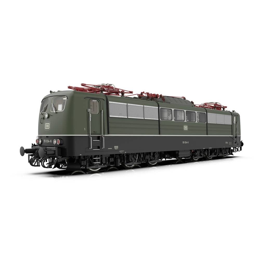 Image of MÃ¤rklin 55251 Track 1 electric locomotive series 151 green of DB