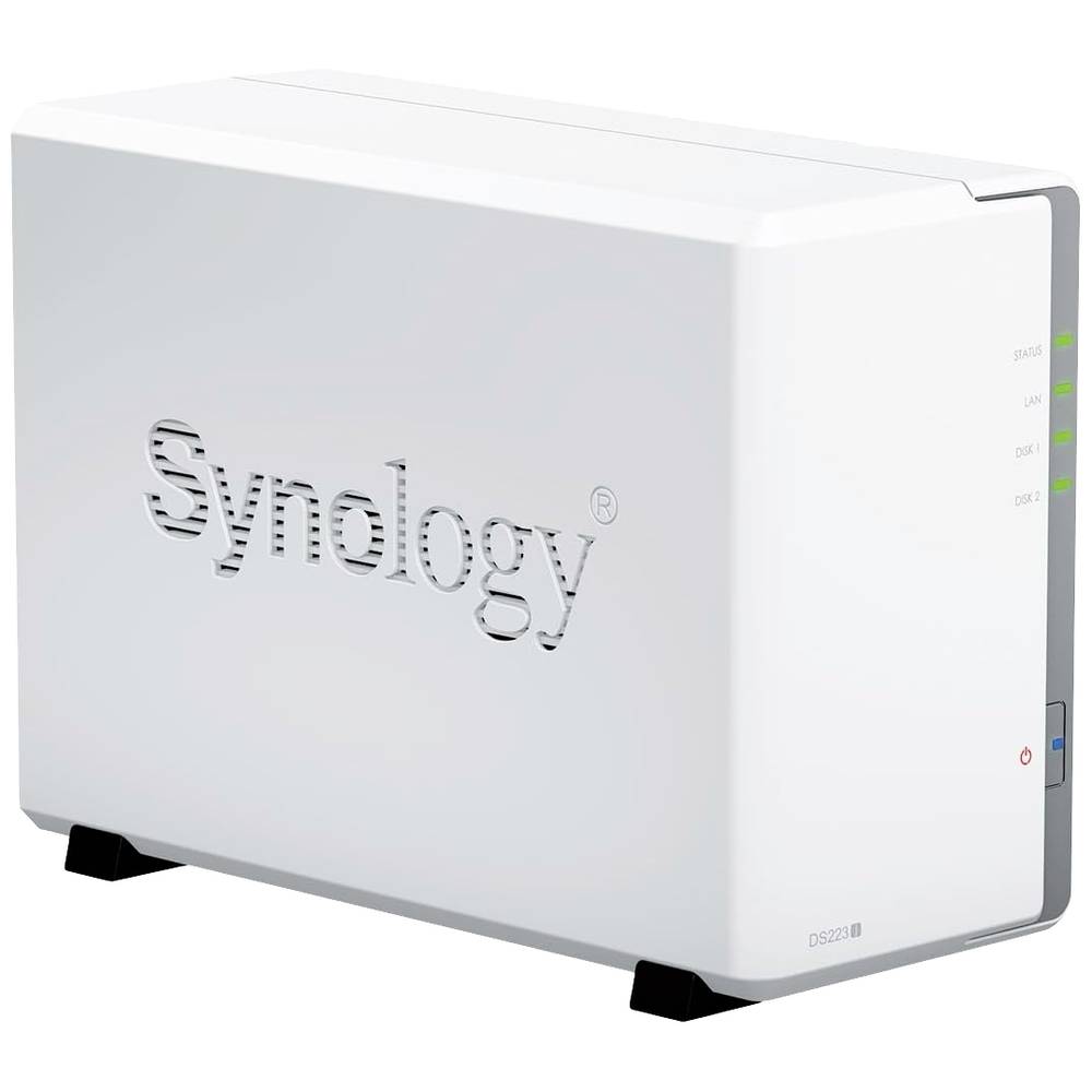 Image of NAS server Refurbished (very good) 12 TB Synology DS223J-12TB-BC DS223J-12TB-BC Wake-on-LAN/WAN Power on/off