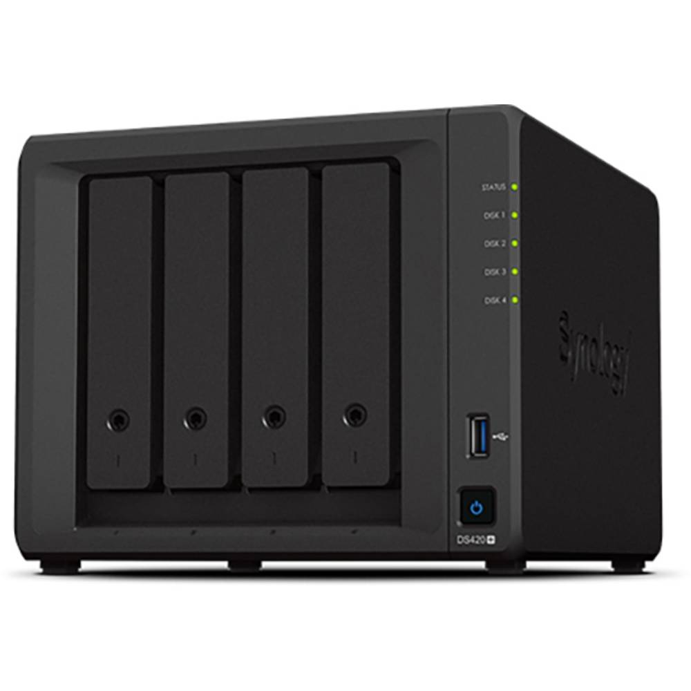 Image of NAS server Refurbished (very good) 12 TB Synology DiskStation DS420+ 12 TB DS420+-12TB-FR built-in 4x 3TB HDD