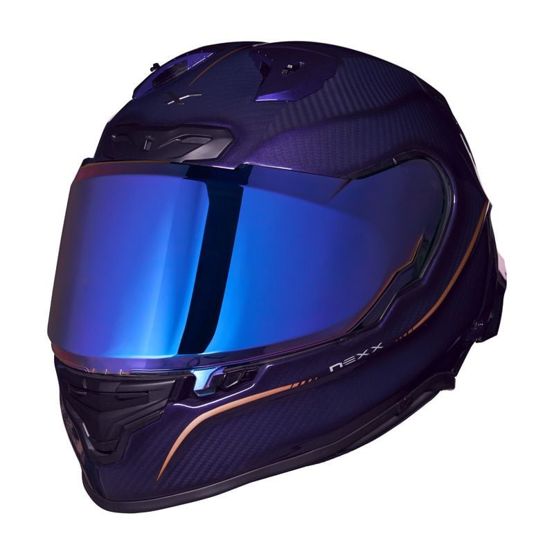Image of Nexx XR3R Hagibis Purple Full Face Helmet Talla XL