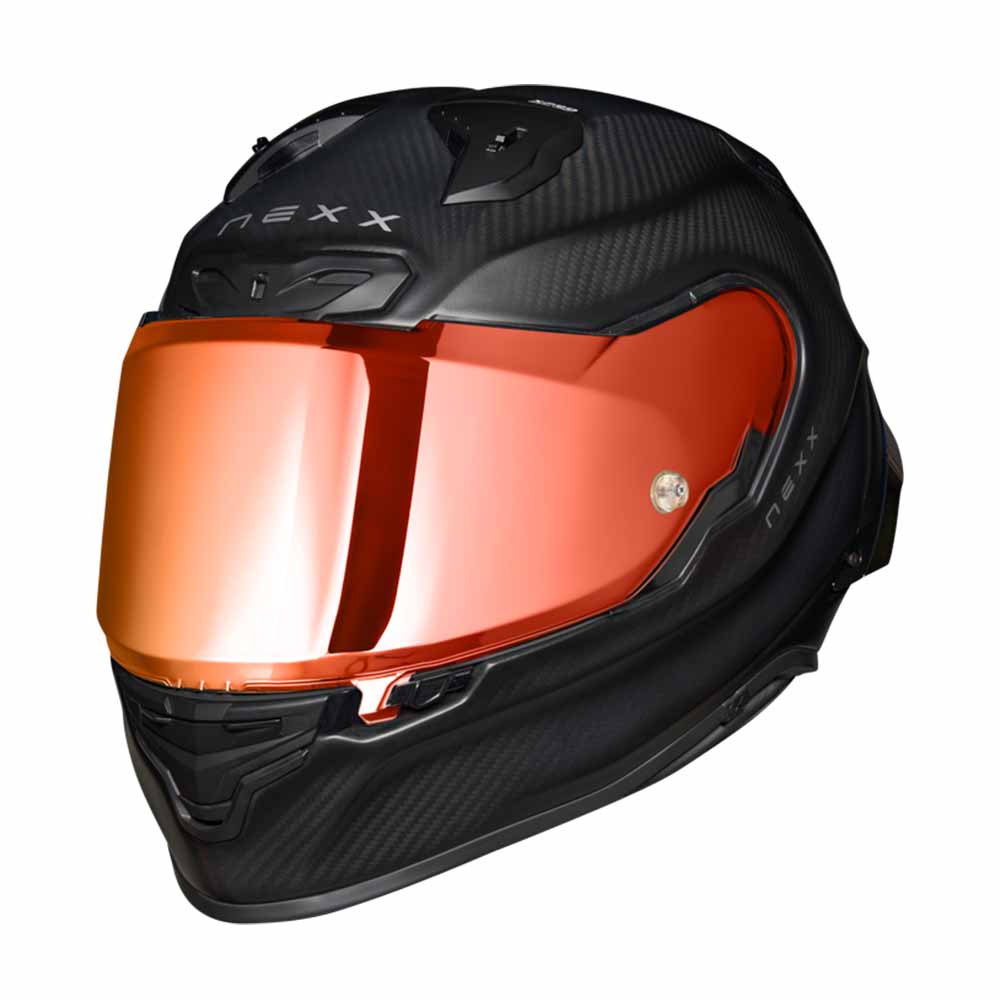 Image of Nexx XR3R Zero Pro 2 Carbon Red Matt Full Face Helmet Größe S