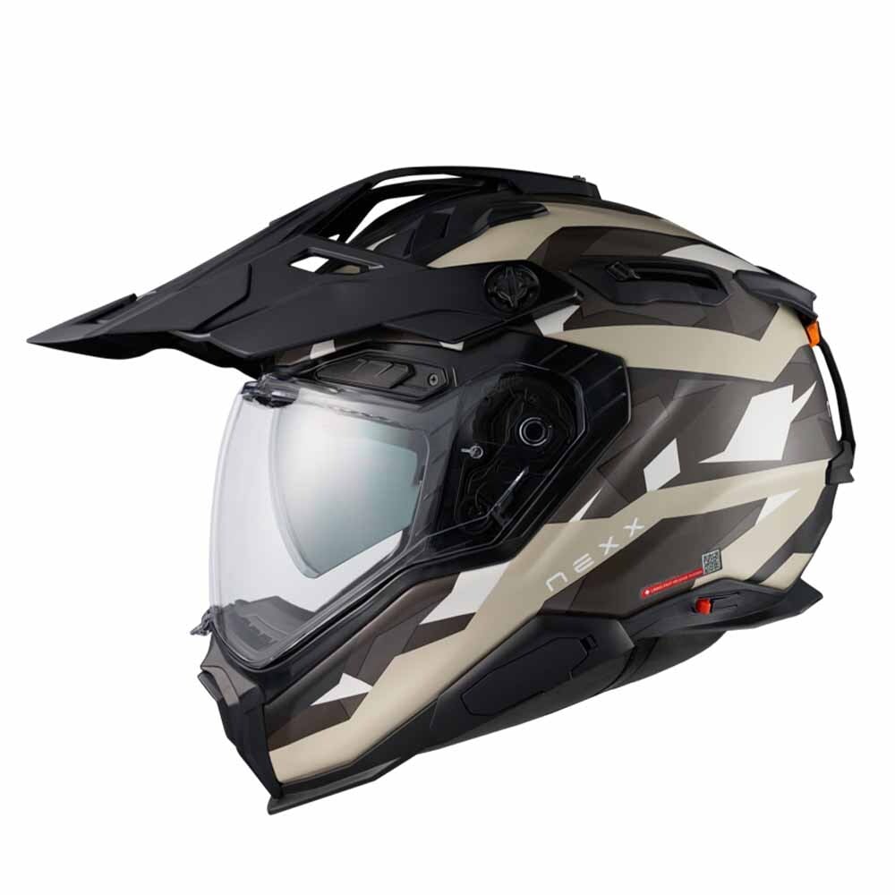 Image of Nexx XWED3 Trailmania Light Sand Matt Adventure Helmet Größe L