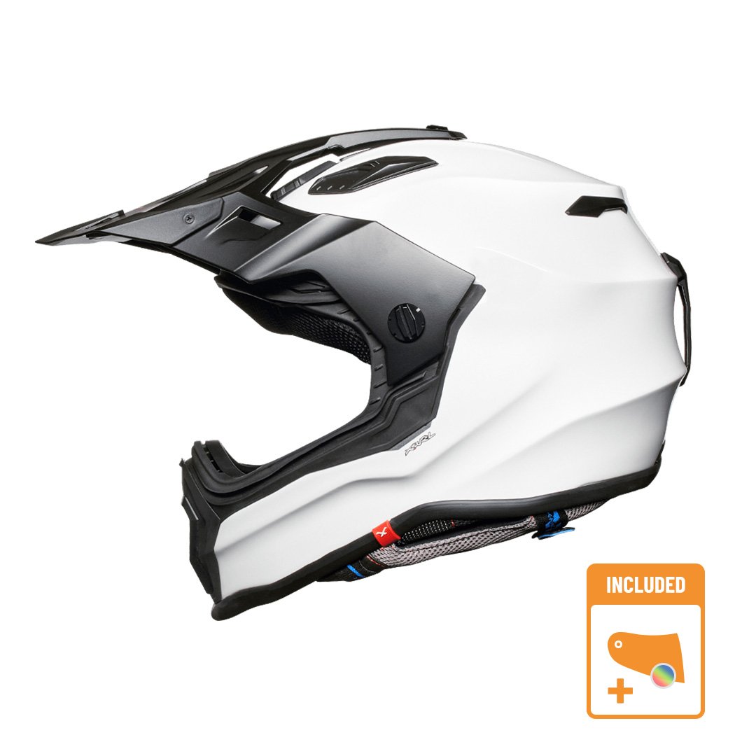 Image of Nexx XWrl Plain White Adventure Helmet Talla 3XL