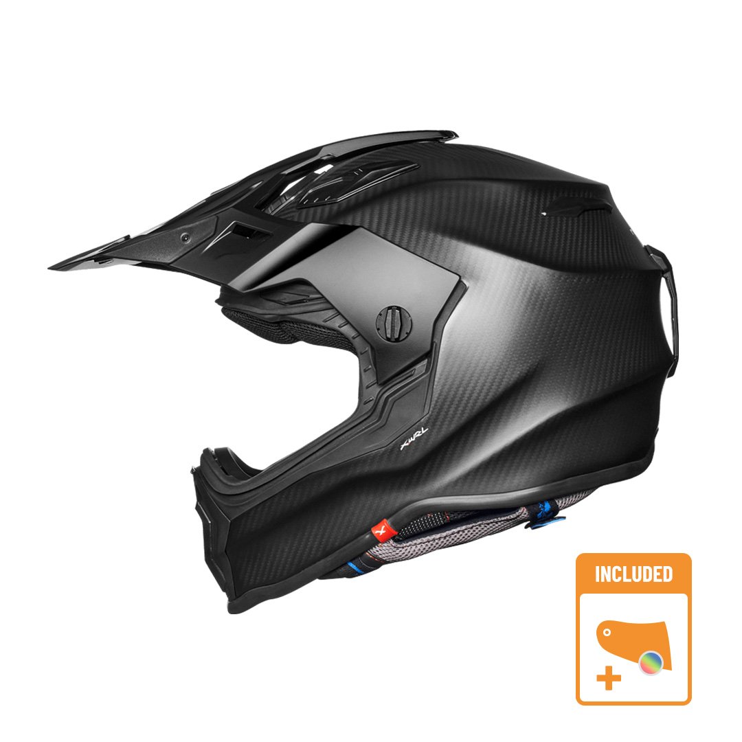 Image of Nexx XWrl Zero Pro Carbon Matt Adventure Helmet Talla 2XL