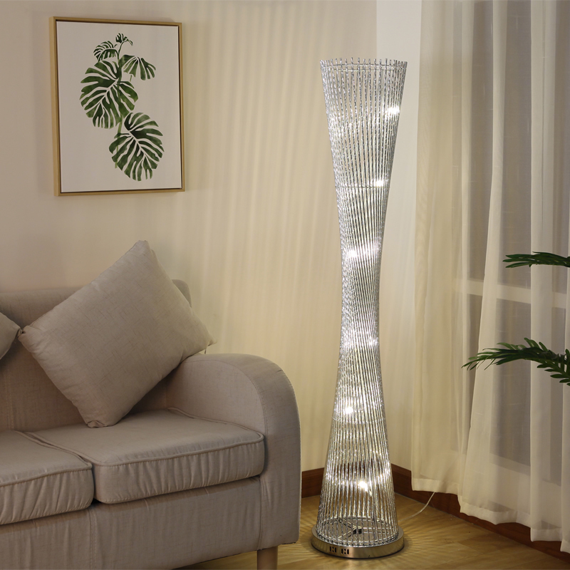 Image of Nordic Modern led Floor Lamp Creative Small Waist Floor Lamp Fashion Decoration Standing Light For Living Room Bedroom led Floor lamp