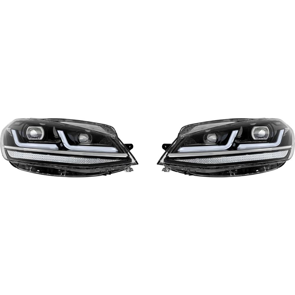 Image of OSRAM LEDHL109-BK LHD LEDrivingÂ® Black Edition Headlight High beam Daytime running lights VW Volkswagen Golf