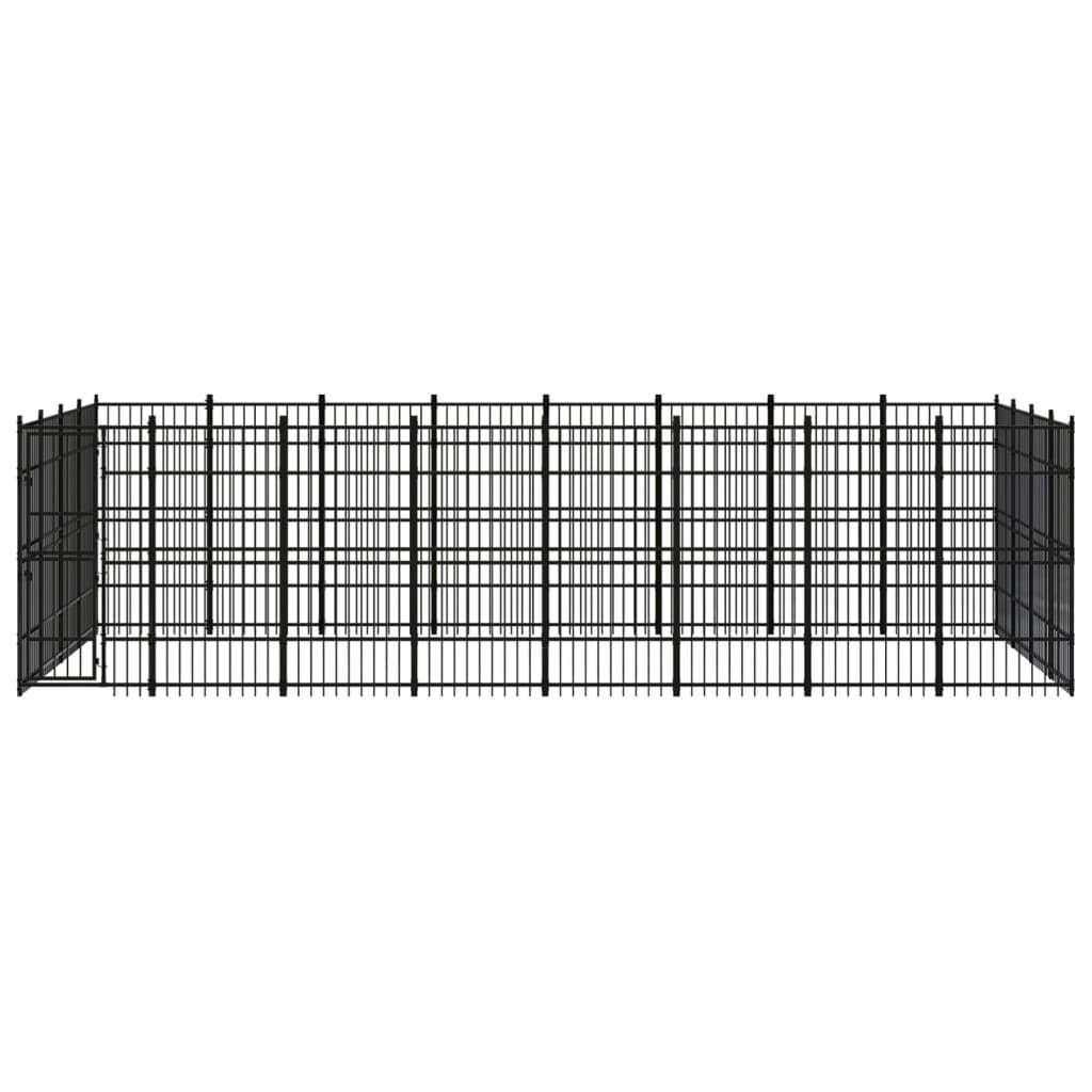 Image of Outdoor Dog Kennel Steel 3174 ft²
