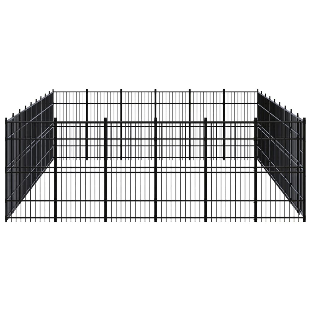 Image of Outdoor Dog Kennel Steel 5357 ft²