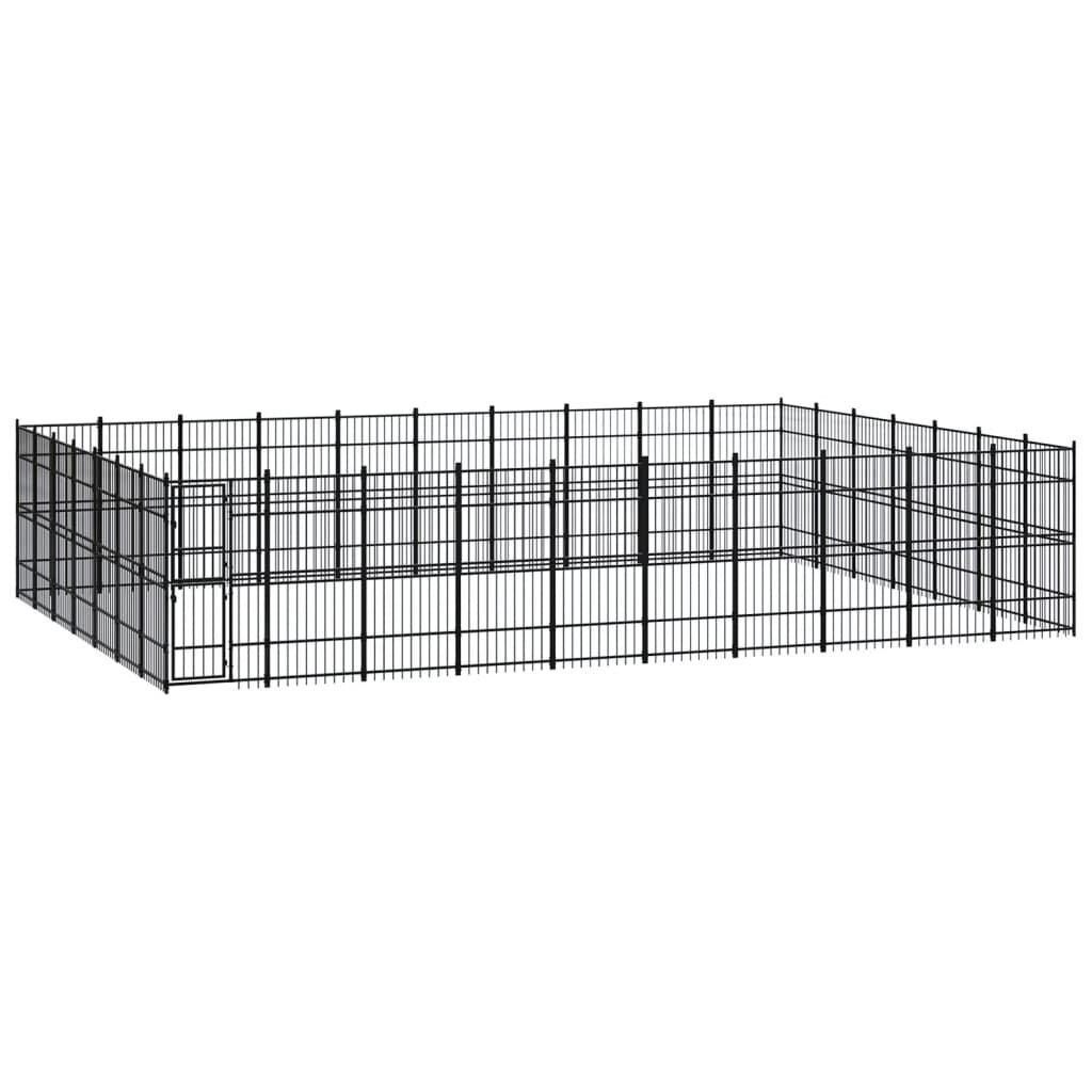 Image of Outdoor Dog Kennel Steel 6944 ft²