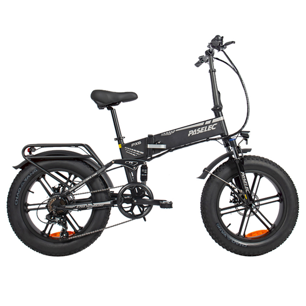 Image of PASELEC PX6 Electric Bike 750W 48V 13Ah Black