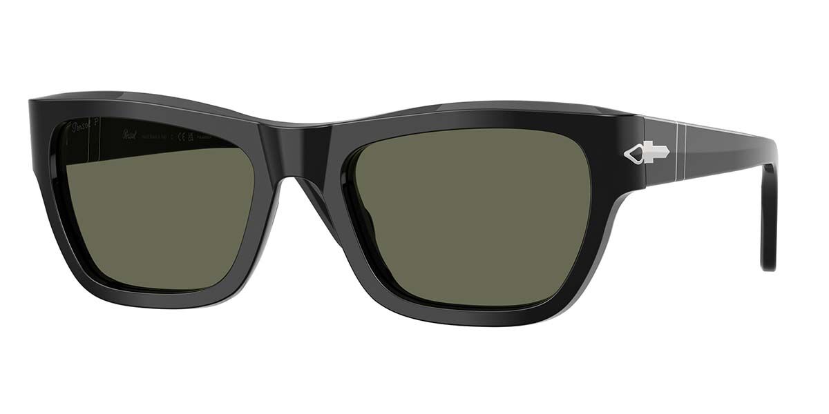 Image of Persol PO0091S Polarized 95/58 Óculos de Sol Masculino Pretos BRLPT