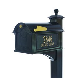 Image of Personalized Balmoral Mailbox Package - Post