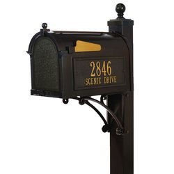 Image of Personalized Deluxe Capitol Mailbox Package