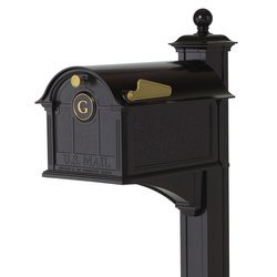 Image of Personalized Initial Balmoral Mailbox Package