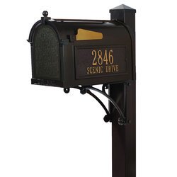 Image of Personalized Superior Mailbox Package