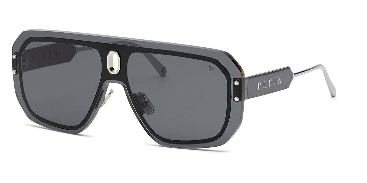 Image of Philipp Plein SPP050 0531 Óculos de Sol Pretos Masculino BRLPT