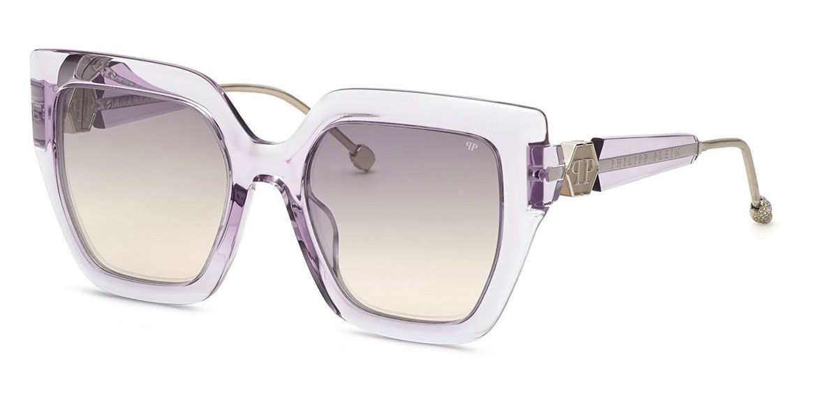 Image of Philipp Plein SPP064S P52X Óculos de Sol Purple Feminino PRT